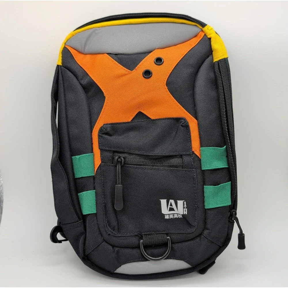 My Hero Academia KATSUKI BAKUGO Crossbody Daily Sling Bag Bioworld Anime Pockets